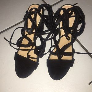 Black Ann Taylor Loft heels